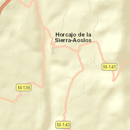 Horcajo de la Sierra Street Map
