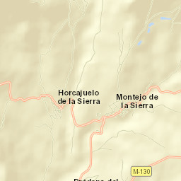 Horcajuelo de la Sierra Street Map