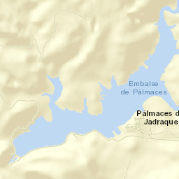 Pálmaces de Jadraque Street Map
