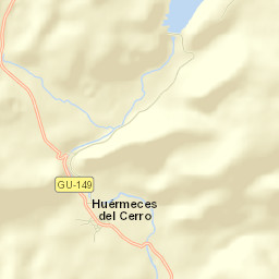 Huérmeces del Cerro Street Map