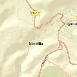 Sigüenza Street Map