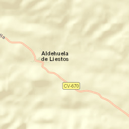 Aldehuela de Liestos Street Map