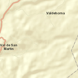 Valdehorna Street Map