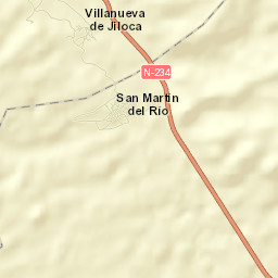 Villanueva de Jiloca Street Map