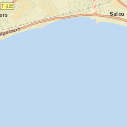 Salou Street Map