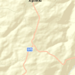 Aglientu Street Map