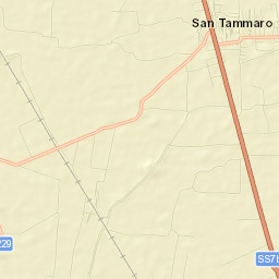 San Tammaro Street Map