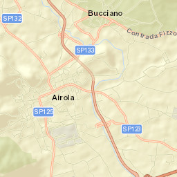 Bucciano Street Map