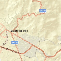 Montesarchio Street Map