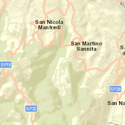 San Martino Sannita Street Map
