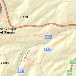 Calvi Street Map