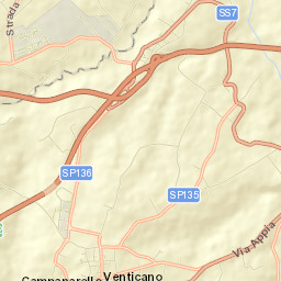 Campanarello Street Map