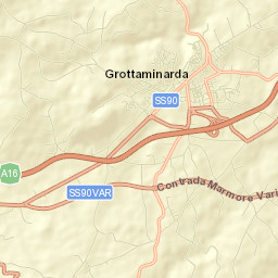 Grottaminarda Street Map