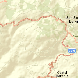 San Sossio Baronia Street Map