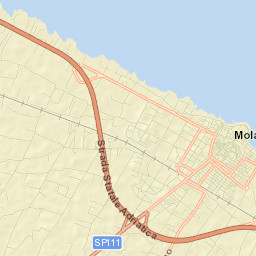 Mola di Bari Street Map