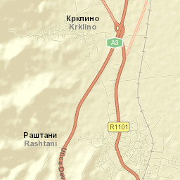 Gorno Orizari Street Map
