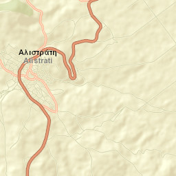 Alistráti Street Map