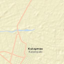 Kalampáki Street Map