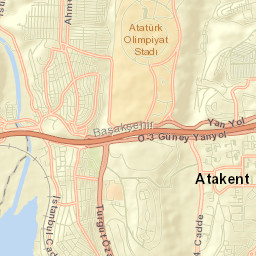Küçükçekmece Street Map
