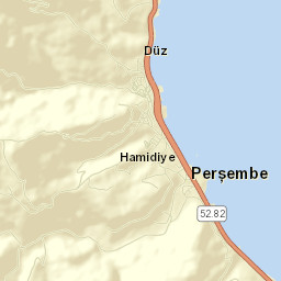 Perşembe Street Map