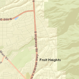 1000-1028 East Nicholls Road, Fruit Heights Street Map