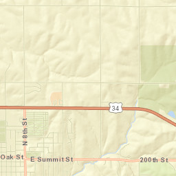 701-741 East Oak Street, Red Oak, IA 51566 Street Map