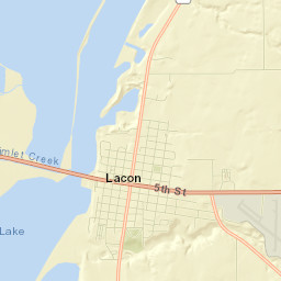 Lacon Street Map