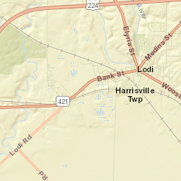 Lodi Street Map