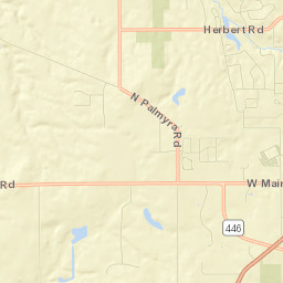 Mahoning County Street Map