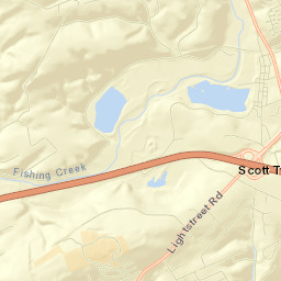 Light Street Street Map