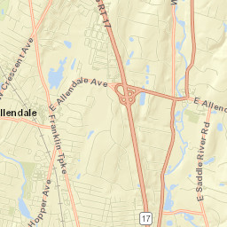 Allendale Street Map