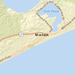 Montauk Street Map