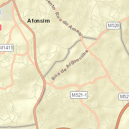 Argoncilhe Street Map