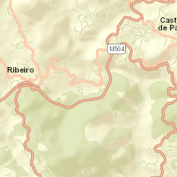 Castelo de Paiva Street Map