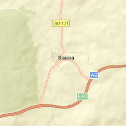 Saúca Street Map