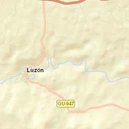 Luzón Street Map