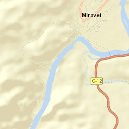 Miravet Street Map