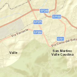 San Martino Valle Caudina Street Map