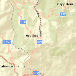 Ceppaloni Street Map