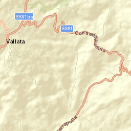 Vallata Street Map