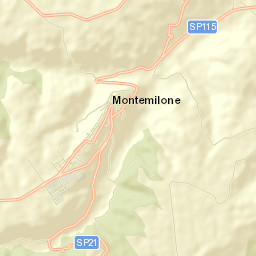 Montemilone Street Map