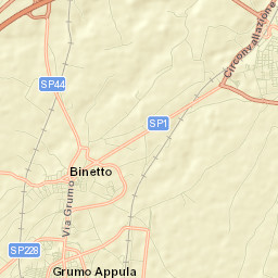 Binetto Street Map