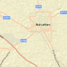 Noicattaro Street Map