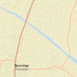 Skoútari Street Map