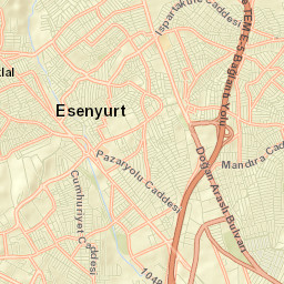 Esenyurt Street Map