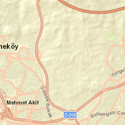 Çekmeköy Street Map