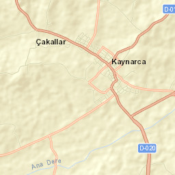 Kaynarca Street Map
