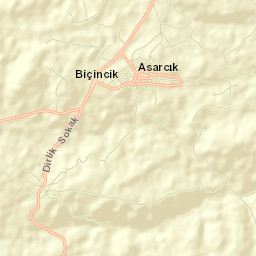 Asarcık Street Map