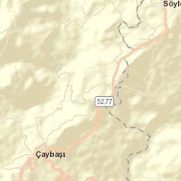 Çaybaşı İlçesi Street Map