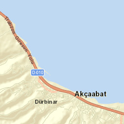 Akçaabat Street Map